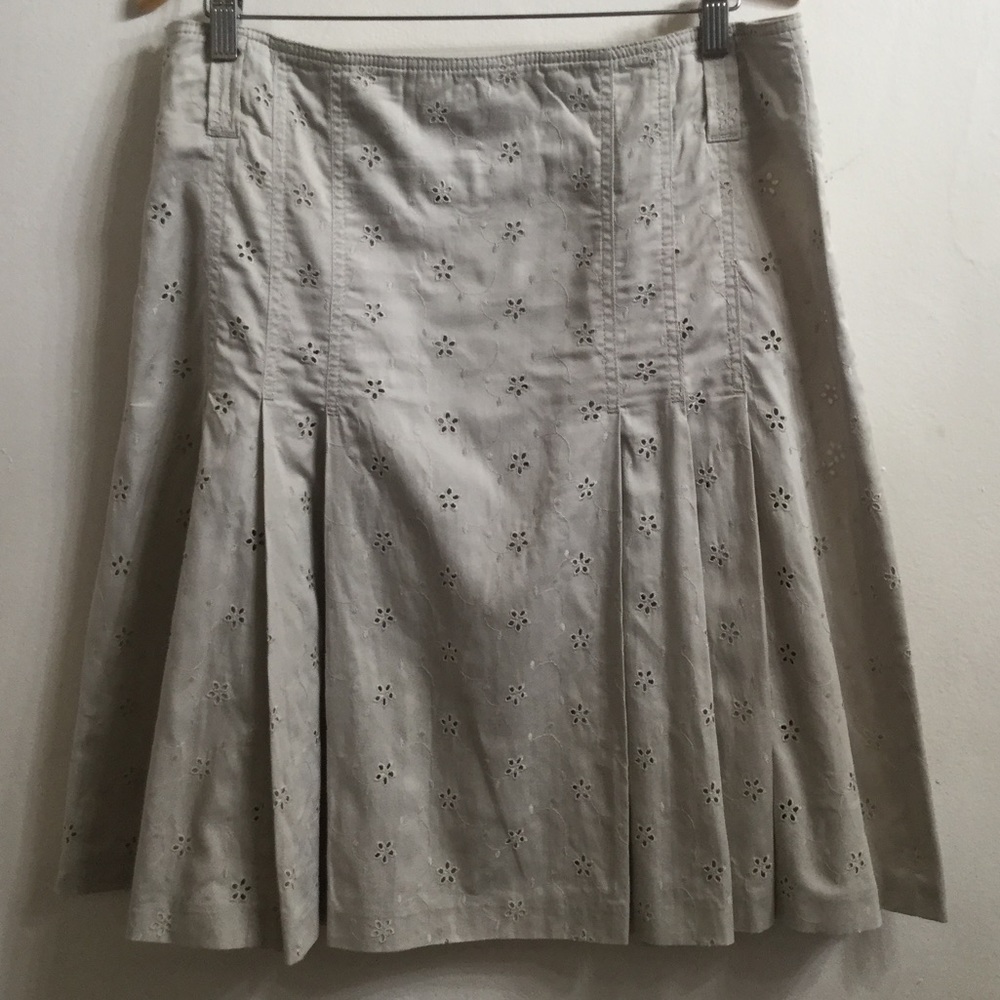 Burberry Cotton flower skirt